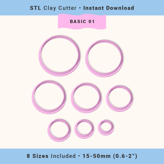 STL Clay Cutter • Basic 01